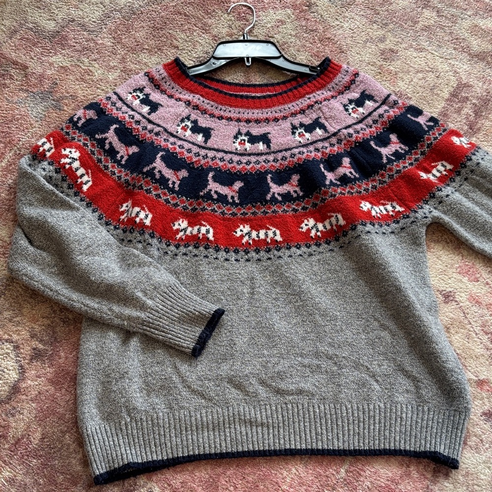 Holiday Cozy Dog Sweater XL